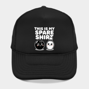 This Is My Spare Shirt Bowling Humor Bowler Hat