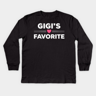 Gigi's Favorite Kids Long Sleeve T-Shirt