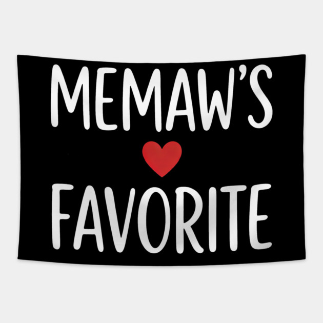 Memaw's Favorite Tapestry by ArtistTee ⭐⭐⭐⭐⭐