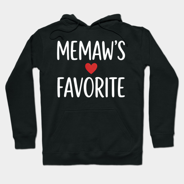 Memaw's Favorite Hoodie by ArtistTee ⭐⭐⭐⭐⭐