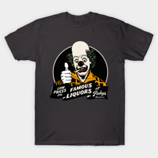 Vintage Hi-Class Clown Liquor Store T-Shirt