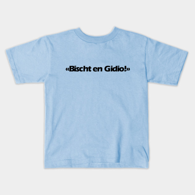 Bischt en Gidio Kids T-Shirt by Fasnacht Herisau