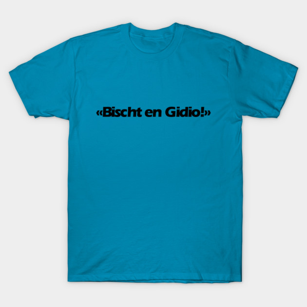 Bischt en Gidio T-Shirt by Fasnacht Herisau
