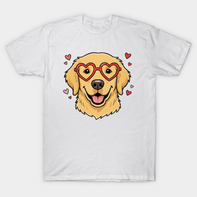 Valentine Dog T-Shirt by Creatifly Graphic Tees