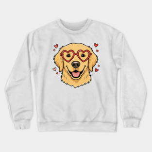 Valentine Dog Crewneck Sweatshirt