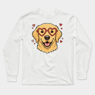 Valentine Dog Long Sleeve T-Shirt