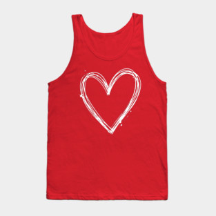 Valentines Heart Tank Top