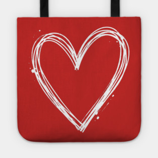 Valentines Heart Tote