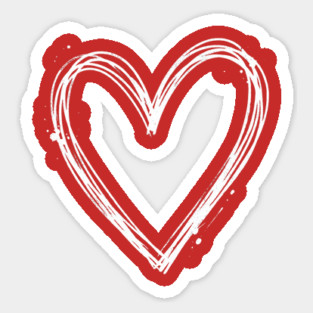 Valentines Heart Sticker