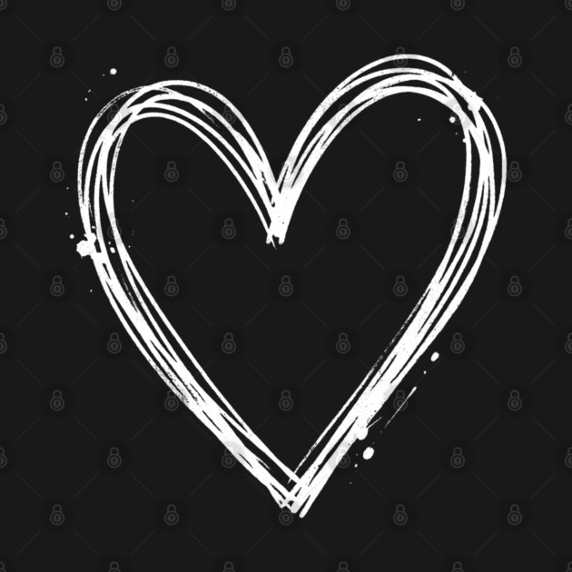 Valentines Heart by Creatifly Graphic Tees