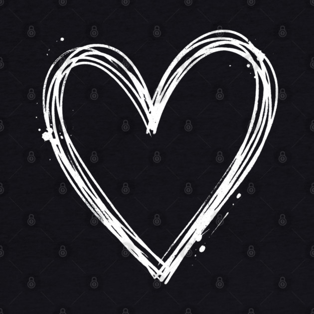 Valentines Heart by Creatifly Graphic Tees