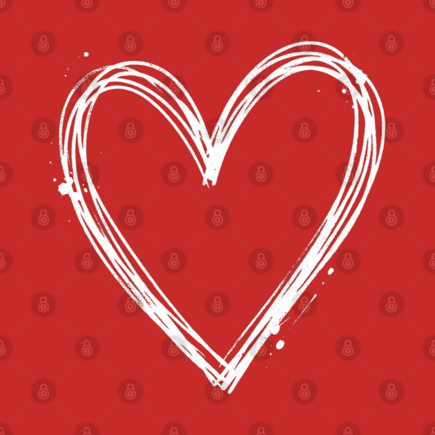 Valentines Heart by Creatifly Graphic Tees