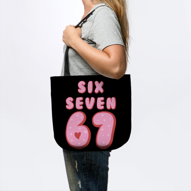Six Seven 67 Heart Valentine's Day by Creatifly Graphic Tees
