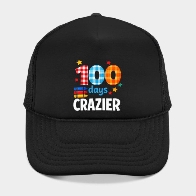 Funny Plaid Student Crazier 100 Days School Classroom Celebration by shirtlux