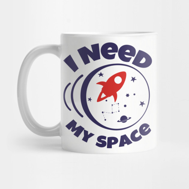 I Need My Space Antisocial Nerd Humor by Anticorporati