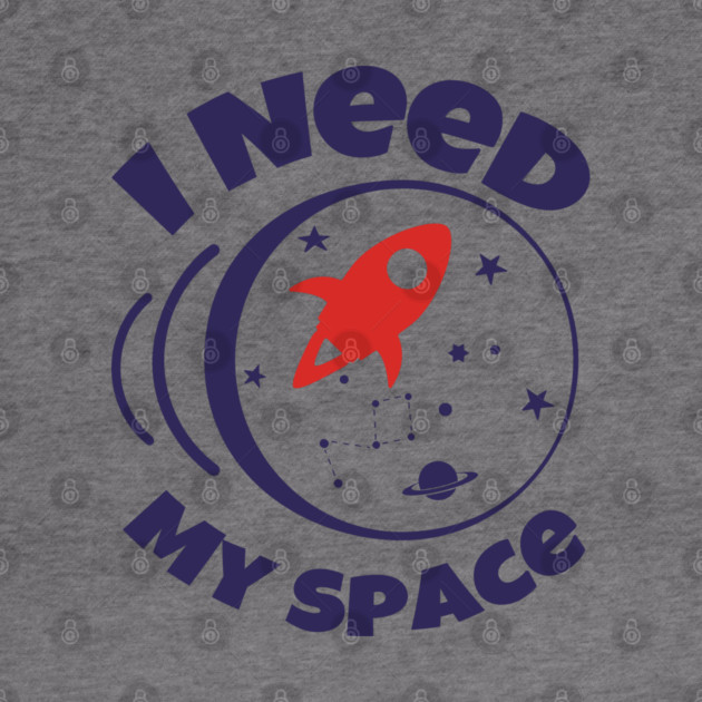 I Need My Space Antisocial Nerd Humor by Anticorporati