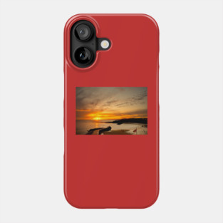 Cullercoats Bay Sunrise Phone Case