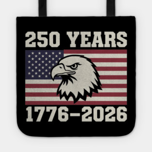Vintage United States 250 Year Quarter Millennium Anniversary America Tote