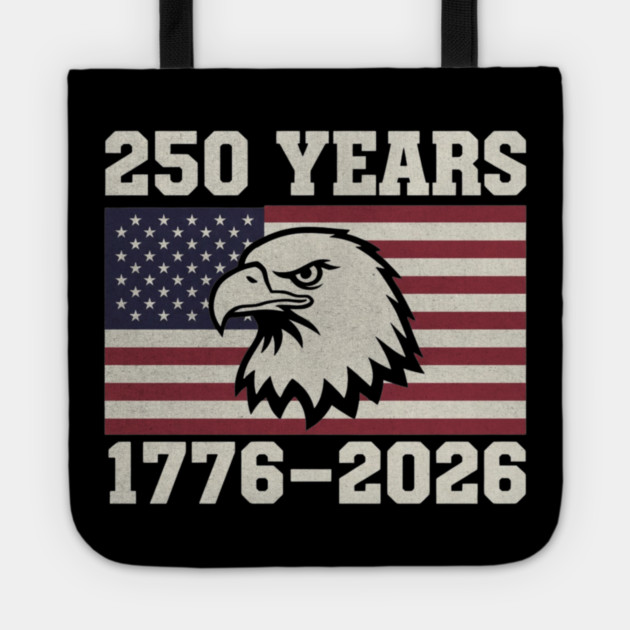Vintage United States 250 Year Quarter Millennium Anniversary America Tote by shirtlux