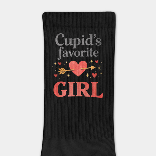 Cute Cupid Favorite Girl Valentine Funny Romantic Heart Theme by shirtlux
