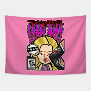 13XD XMY ''THE VERY F3!NFUL'' Tapestry