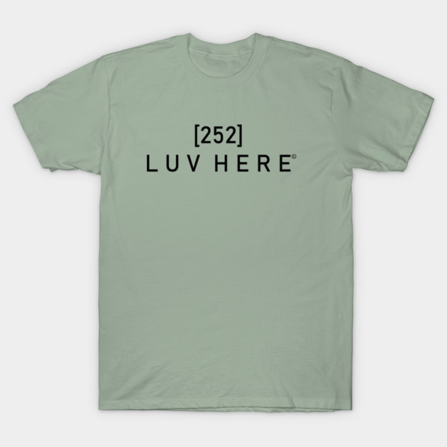 North Carolina Luv Here Area Code Celebration Gear - Area Code - T ...