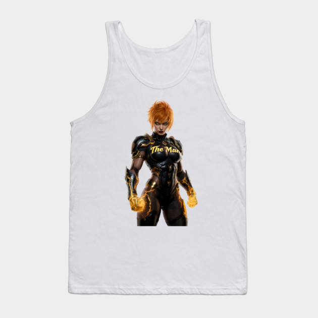 “Queen of the Ring” Tank Top by Muhammad Naveed Khan