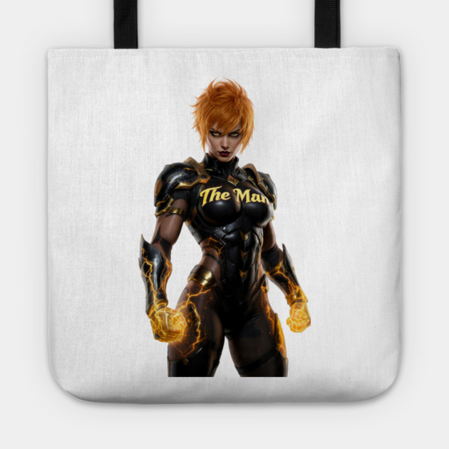“Queen of the Ring” Tote by Muhammad Naveed Khan