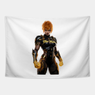 “Queen of the Ring” Tapestry