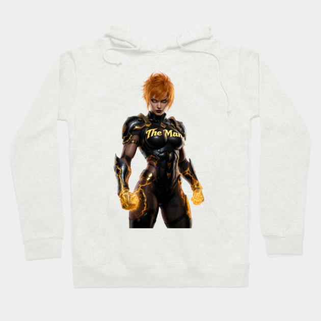 “Queen of the Ring” Hoodie by Muhammad Naveed Khan