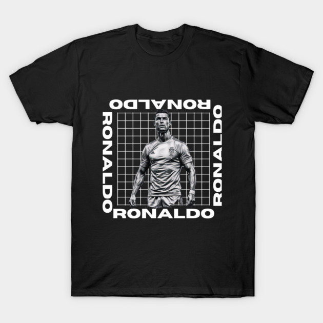 "Ronaldo: The Goal Machine" T-Shirt by Muhammad Naveed Khan