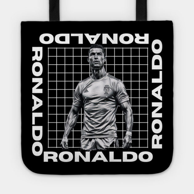 "Ronaldo: The Goal Machine" Tote by Muhammad Naveed Khan