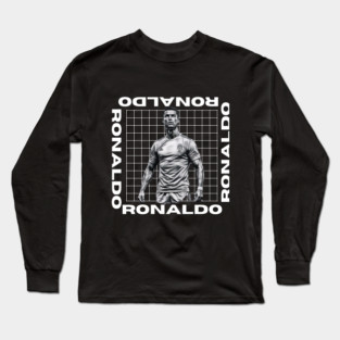 "Ronaldo: The Goal Machine" Long Sleeve T-Shirt