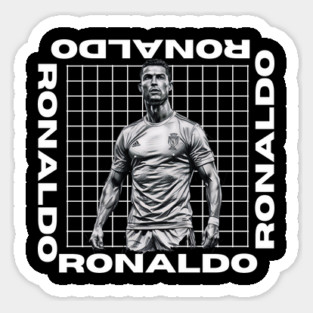 "Ronaldo: The Goal Machine" Magnet