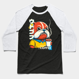 Funny Coffee Sarcastic Dog – No Talk Before Coffee Baseball T-Shirt