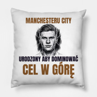 Manchester City: Built to Dominate Pillow