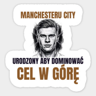 Manchester City: Built to Dominate Sticker