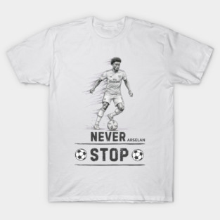 Arsenal: Never Stop" T-Shirt