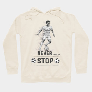 Arsenal: Never Stop" Hoodie