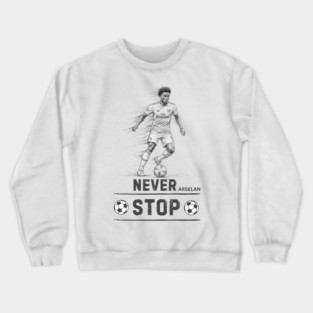 Arsenal: Never Stop" Crewneck Sweatshirt