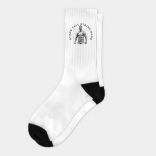 "Cristiano Ronaldo: Stand Tall, Strike Hard" Socks