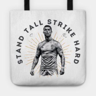 "Cristiano Ronaldo: Stand Tall, Strike Hard" Tote
