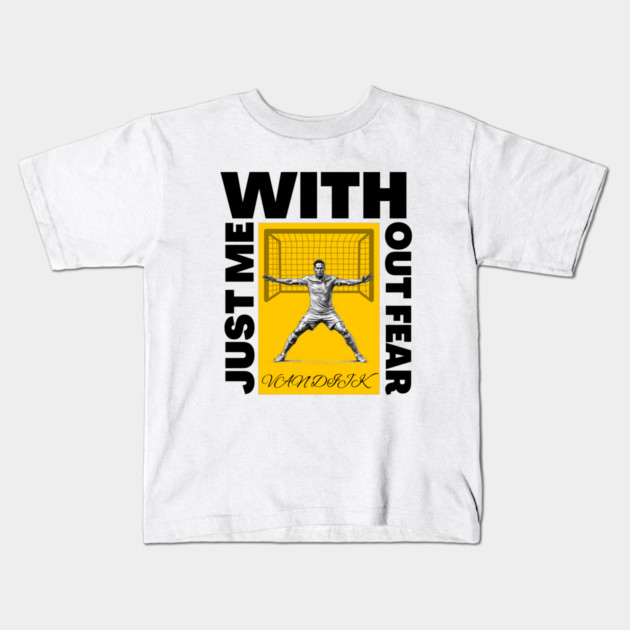 Just Me, Without Fear Kids T-Shirt by Muhammad Naveed Khan