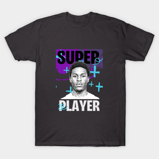 Saka: The Super Player T-Shirt by Muhammad Naveed Khan