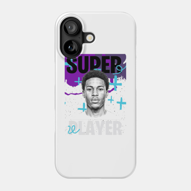 Saka: The Super Player Phone Case by Muhammad Naveed Khan