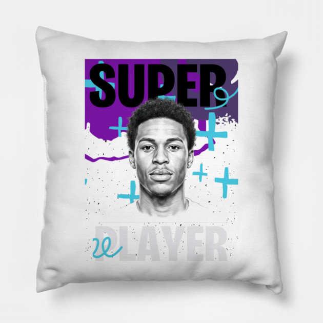Saka: The Super Player Pillow by Muhammad Naveed Khan