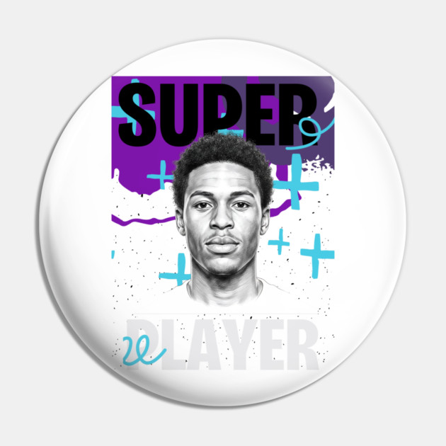 Saka: The Super Player Pin by Muhammad Naveed Khan
