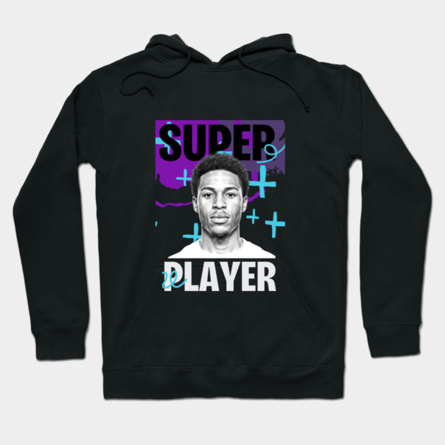 Saka: The Super Player Hoodie by Muhammad Naveed Khan