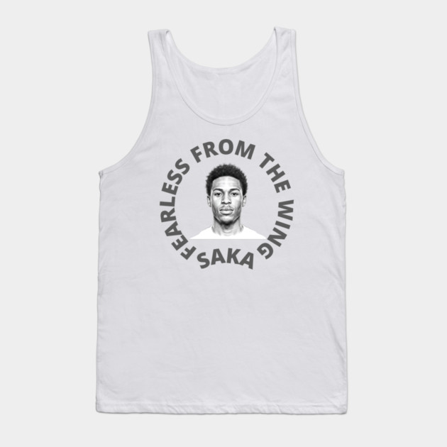 Saka: Fearless on the Wing" Tank Top by Muhammad Naveed Khan