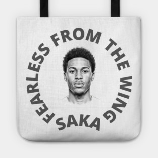 Saka: Fearless on the Wing" Tote